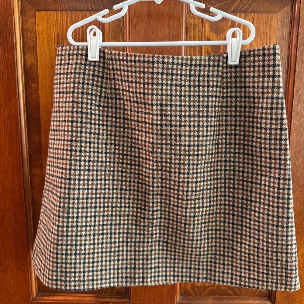 Nordstrom ASTR plaid skirt